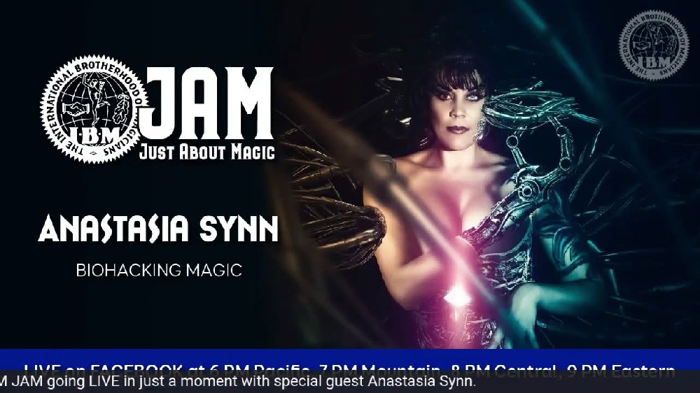 [31]IBM JAM Live Lecture - Anastasia Synn (Biohacking Magic)