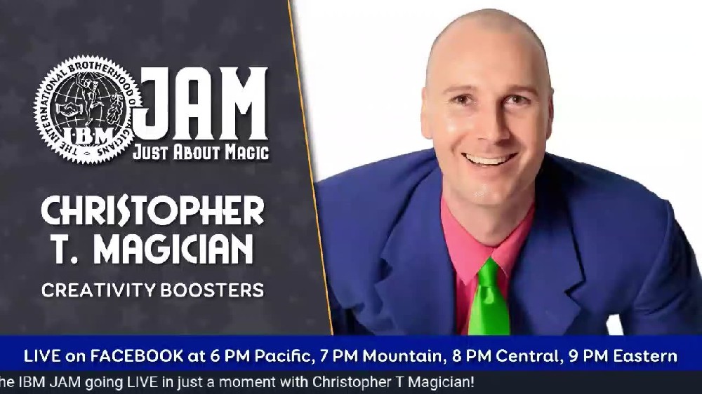 [38]IBM JAM Live Lecture - Christopher T. Magician (Creativity Boosters)