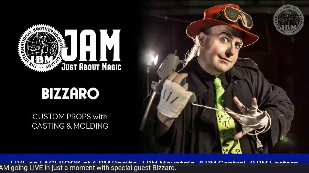 [63]IBM JAM Live Lecture - Bizzaro (Custom Props with Casting and Molding)
