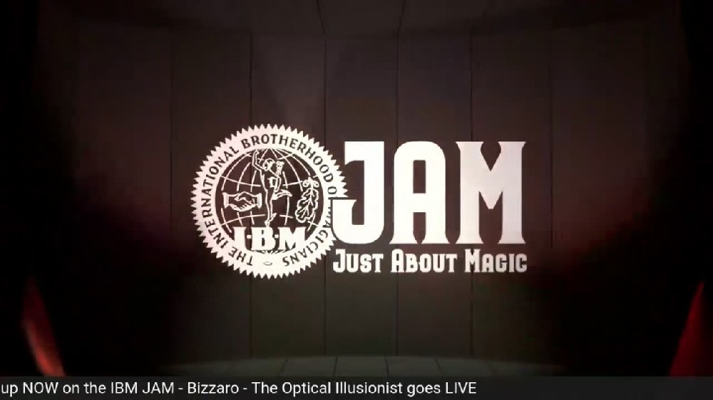 [64]IBM JAM Live Lecture - Bizzaro (The Optical lllusionist goes LIVE)