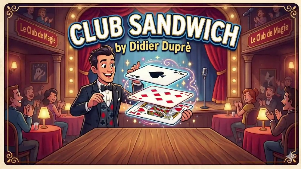 [69][card tricks]Club Sandwich by Didier Dupre