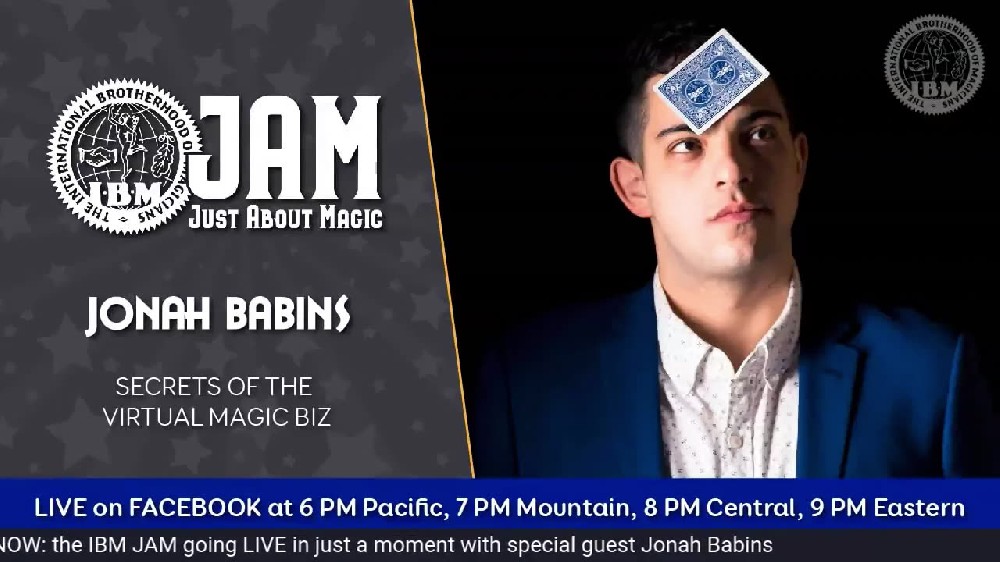 [131]IBM JAM Live Lecture - Jonah Babins (Secrets of the Virtual Magiz Biz)