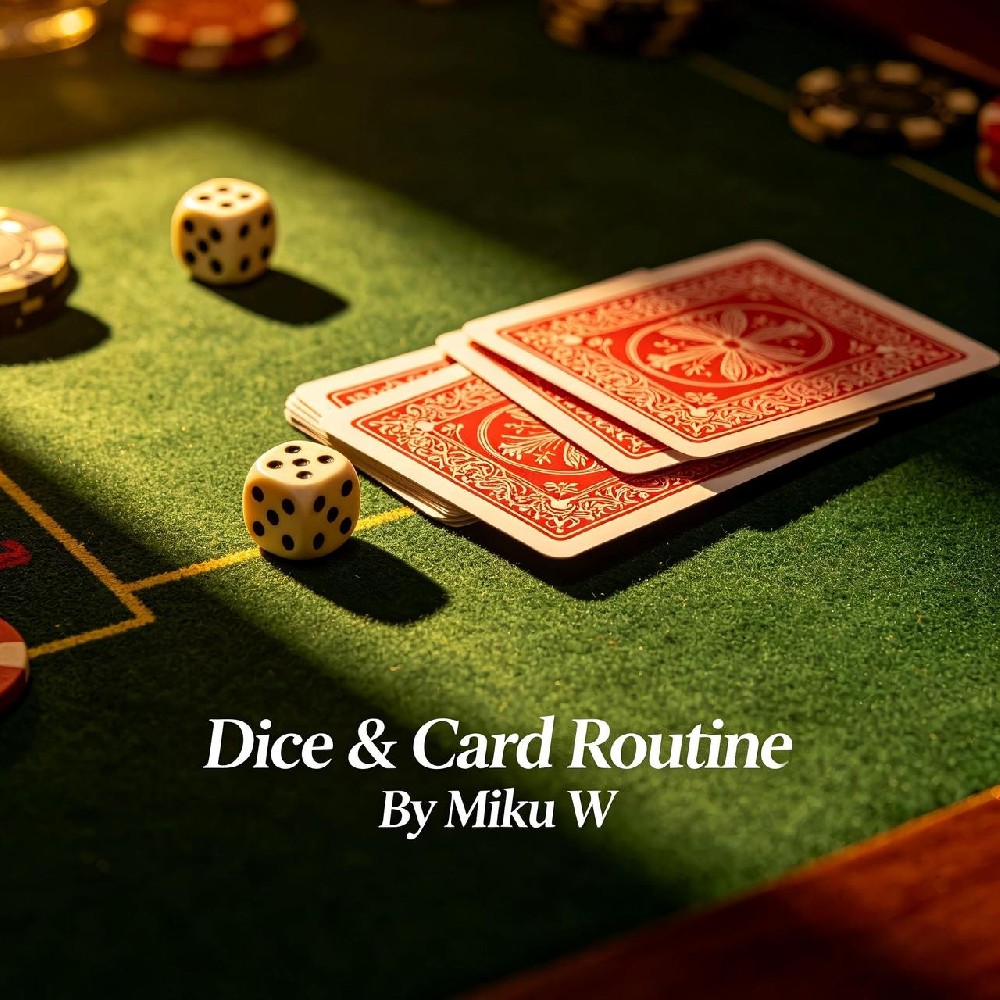 [139][card tricks,dice magic]Dice & Card Routine by Miku W(3videos)