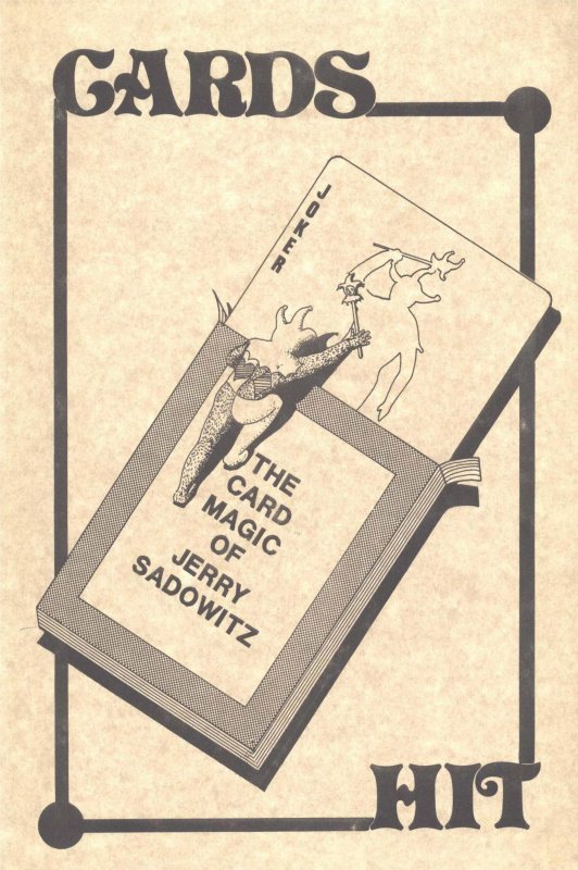 [145][card tricks,pdf]Cards Hit by Jerry Sadowitz