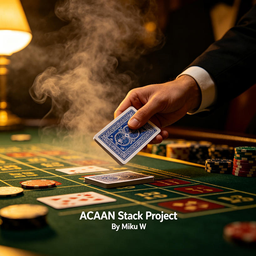 [150][card tricks,video]ACAAN Stack Project by Miku W