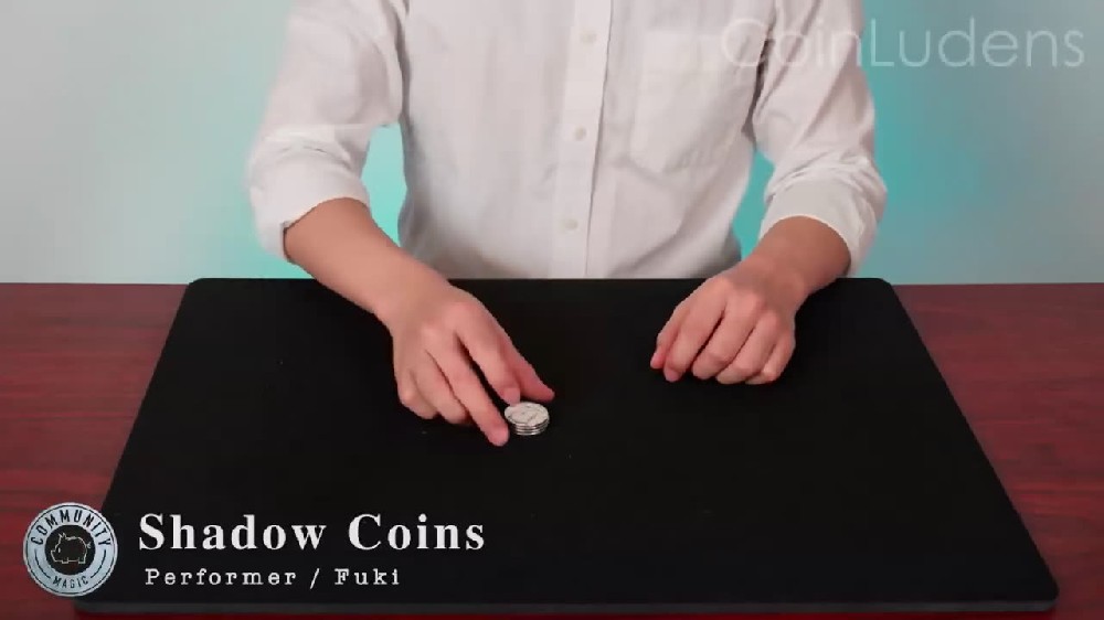 [155][coin tricks, video]Shadow Coins by Coinludens