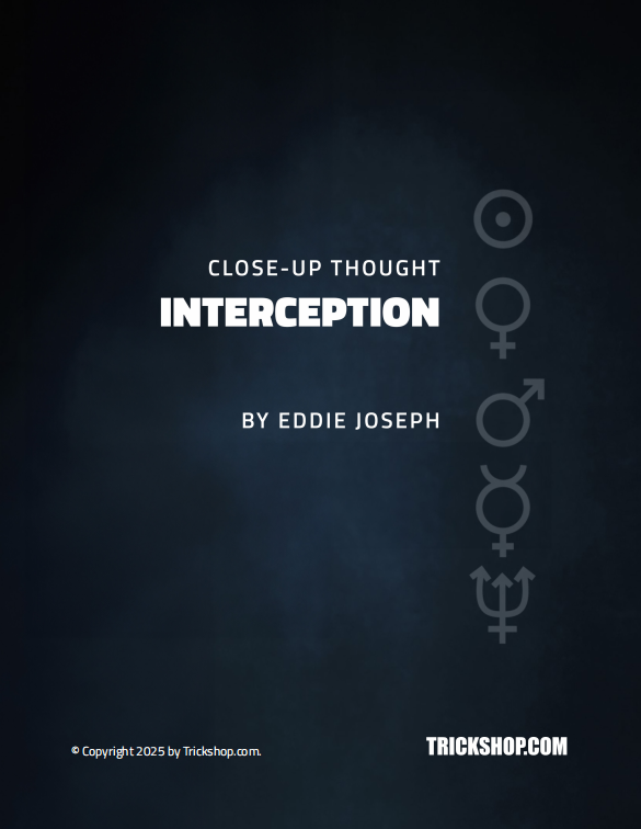 [207][mentalism, pdf]Close-up Thought by Eddie Joseph