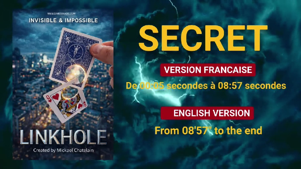 [220][card tricks, video]LinkHole by Mickael Chatelain