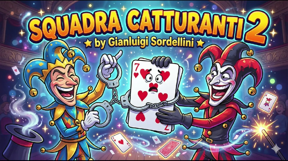 [238][card tricks, video]Squadra Catturanti 2 by Gianluigi Sordellini