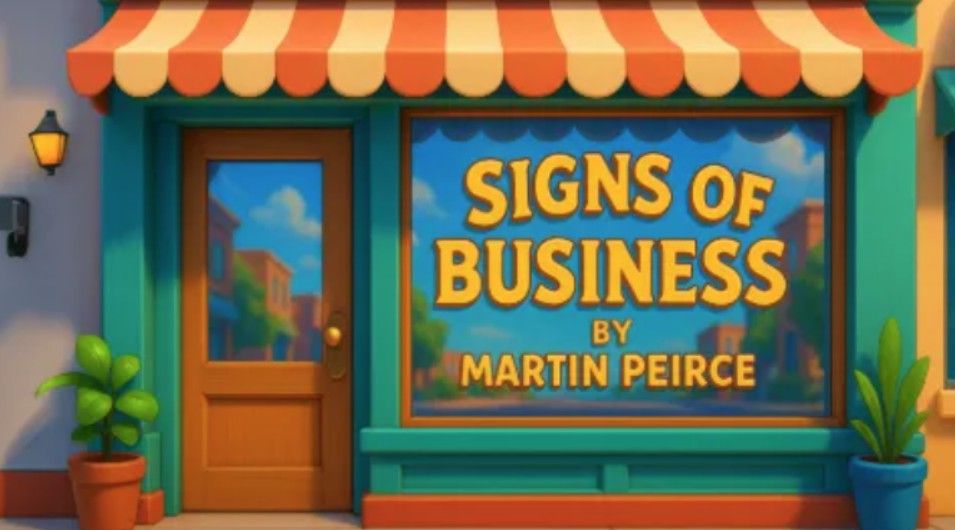 【336】Signs of Business by Martin Peirce【close-up,video】 【336】Signs of Business by Martin Peirce【close-up,video】
