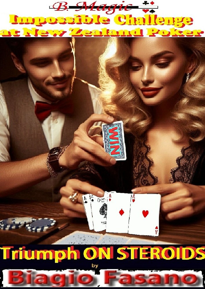 【353】Impossible Challenge at New Zealand Poker:Triumph On Steroids by Biagio Fasano【card tricks,PDF】 【353】Impossible Challenge at New Zealand Poker:Triumph On Steroids by Biagio Fasano【card tricks,PDF】